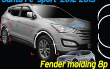 Fender Chrome Molding Garnish 5psger C605 For Hyundai Santa Fe Sport 20132018 Fender Chrome Molding Garnish 5psger C605 For Hyundai Santa Fe Sport 20132018