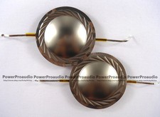 2pcs Aftermarket tweeter diaphragm voice coil VC 34.4mm 34.5mm Repair kit