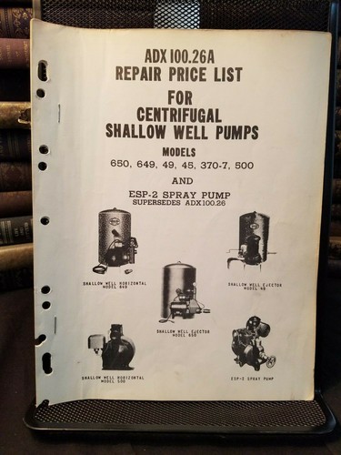 Fairbanks Morse Centrifugal Shallow 