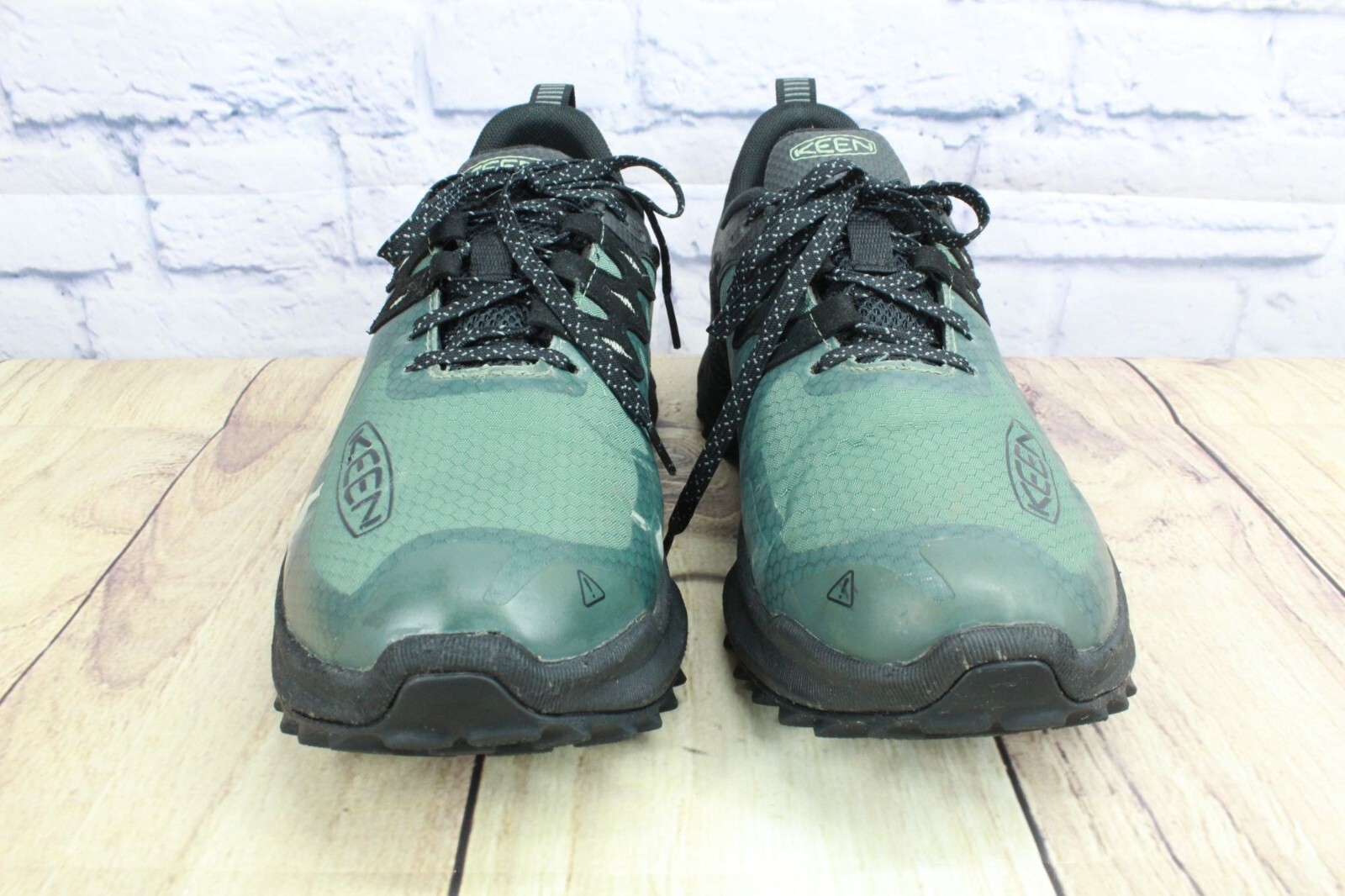 Scarpa da trekking Keen uomo Zion impermeabile foresta scura nera taglia 8