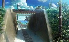 Landscape grass anime Custom Gaming Mat Desk