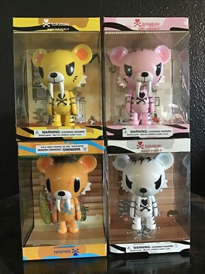 Tokidoki Orange X Pink X White X Orange Tiger Strangeco Vinyl (New in box)