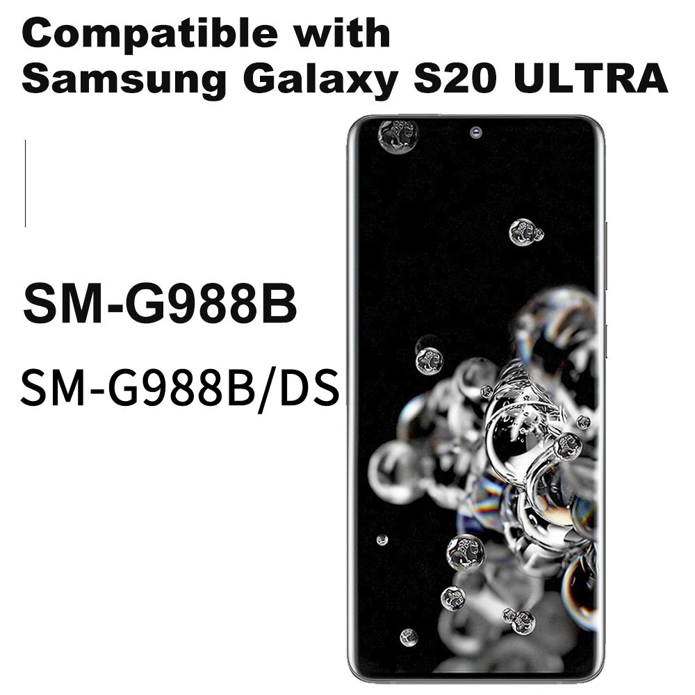 Samsung Galaxy S20 Ultra 5G SM-G988B OLED LCD Display Touch Screen