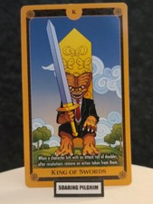 KING OF SWORDS - TAROT CARD - X of Swords Marvel Heroclix