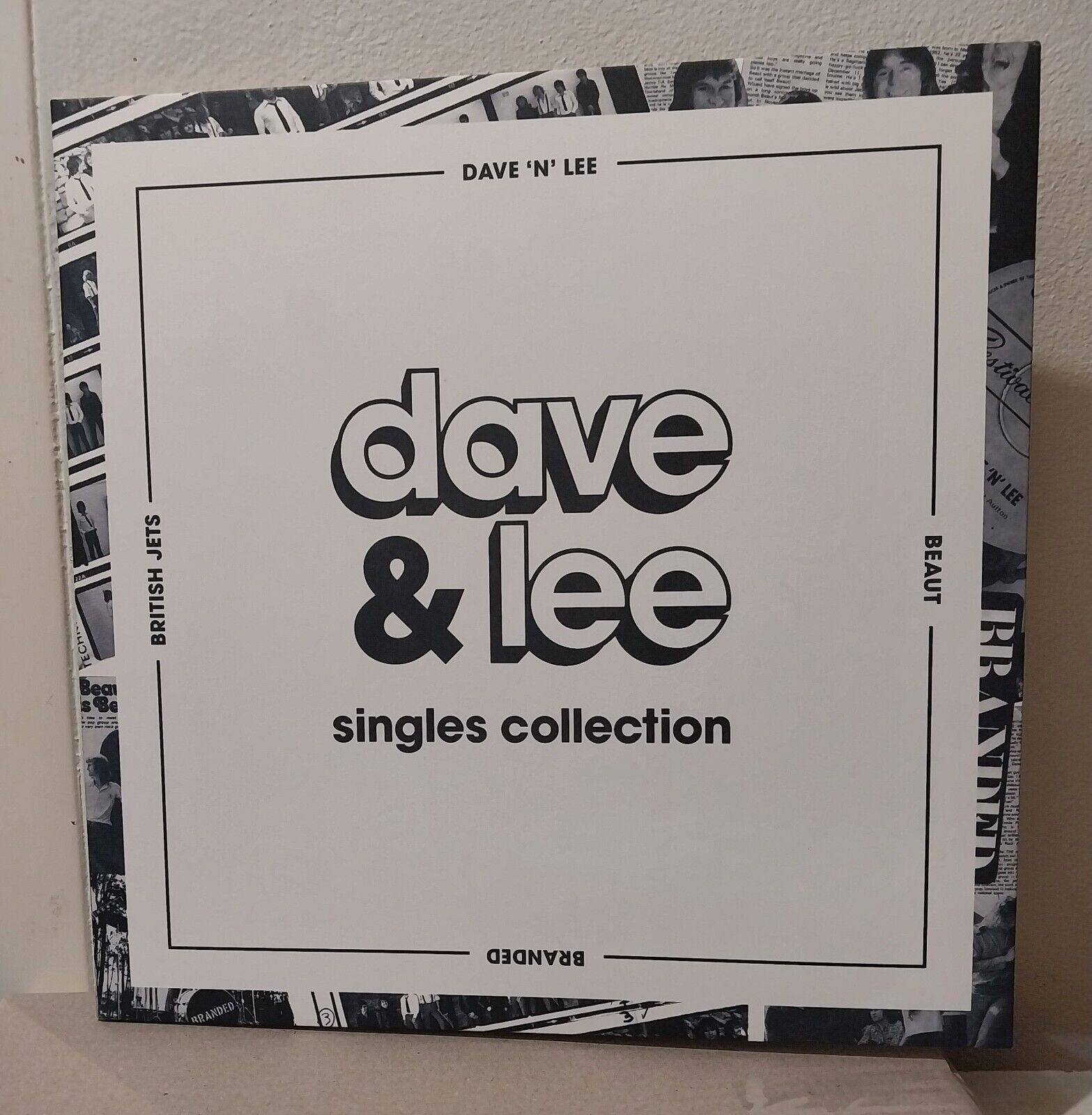 Dave & Lee singles collection LP You Been Branded OZ Punk KBD