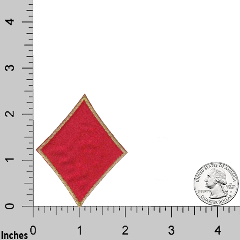 Нашивка утюгом Diamond Card (3 шт.) - Изображение 3 из 4