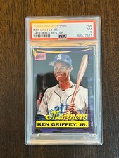 TOPPS PROJECT 2020 KEN GRIFFEY JR JACOB ROCHESTER #66 PSA 7