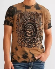 Affliction Clothing Men’s Premium “VAPOR COIL” S/Sleeve T-Shirt; Size: Large NWT