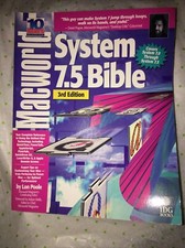 MACWORLD SYSTEM 7.5 BIBLE 3rd Edition Lon Poole Clean