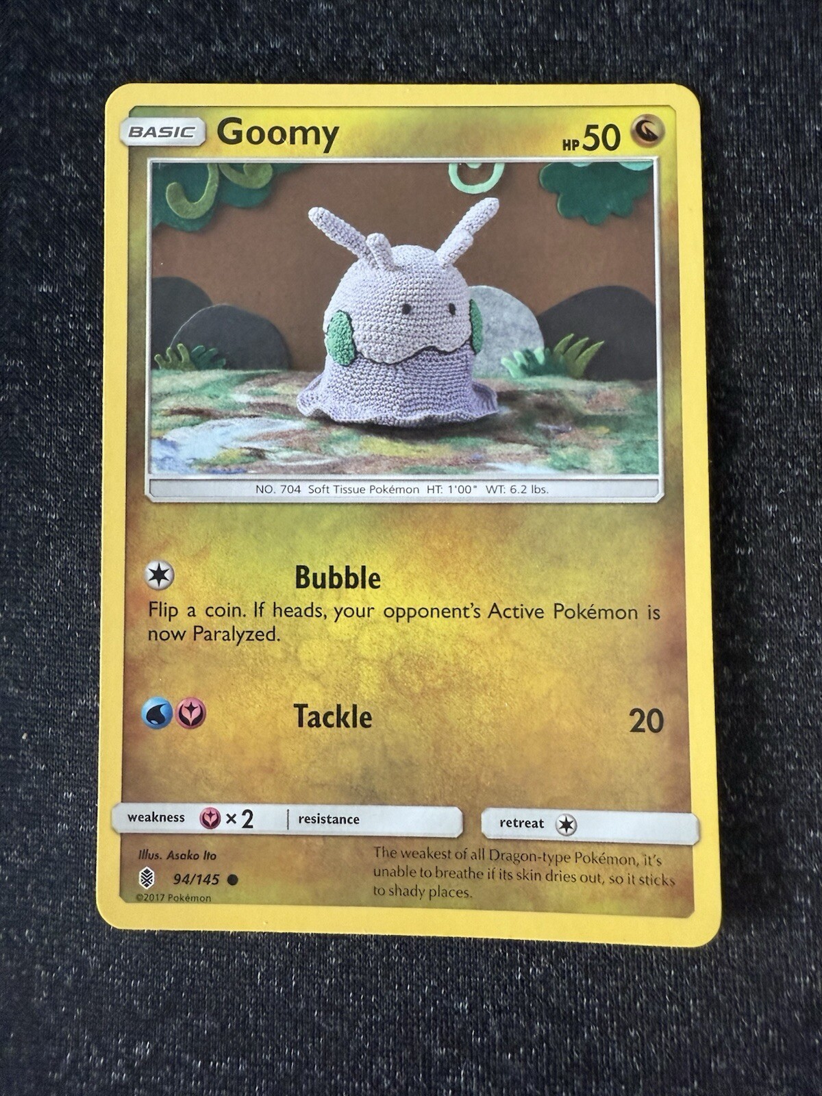 Goomy 94/145- Guardians Rising- Regular Common- NM/M