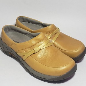 merrell air cushioned leather comfort shoes