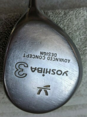 YOSHIBA 3 WOOD ADVANCED CONCEP DESIGN STEEL R FLEX SHAFT RH