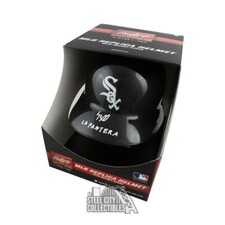 Luis Robert La Pantera Autograph White Sox Replica Full-Size Batting Helmet BAS