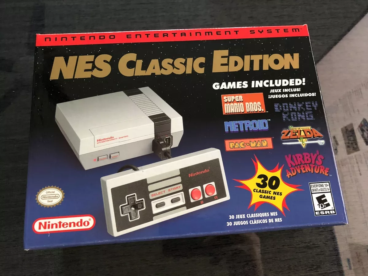 Authentic Nintendo Classic Edition NES Mini Game Console USA in stock 300263019529 | eBay