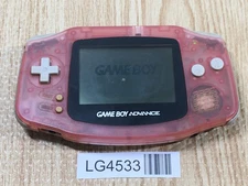 LG4533 Plz Read Item Condi GameBoy Advance Milky Pink Game Boy Console Japan