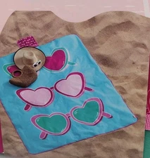 Beach Picnic Blanket Paris Hilton NEW Beach Days Picnics Outdoor Events 60 x 70