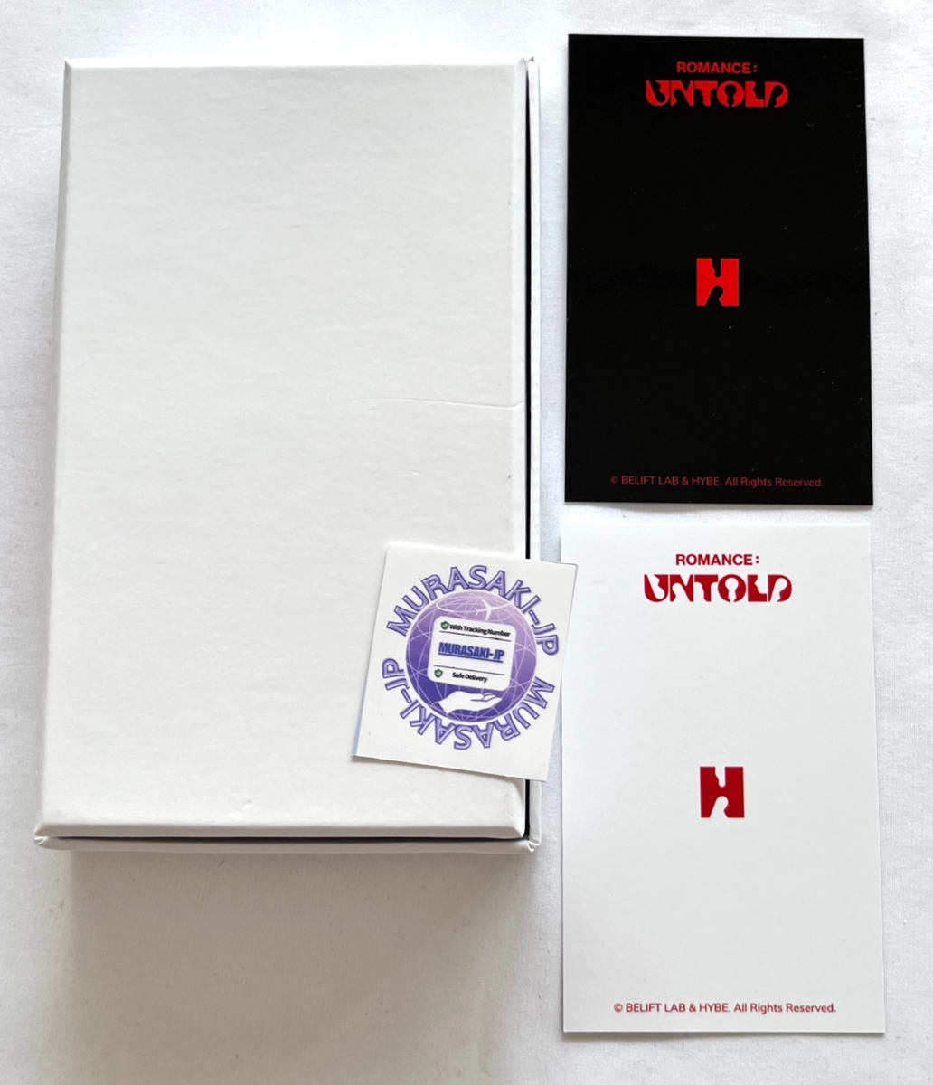 ENHYPEN HEESEUNG ROMANCE : UNTOLD RING NECKLACE PHOTOCARD SET