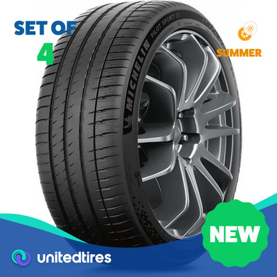 Set of (4) New 255/45R21 Michelin Pilot Sport EV 106Y