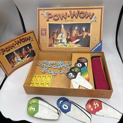 Ravensburger Game Pow Wow Pauwau New Call Bluff Native American 2006 READ F2