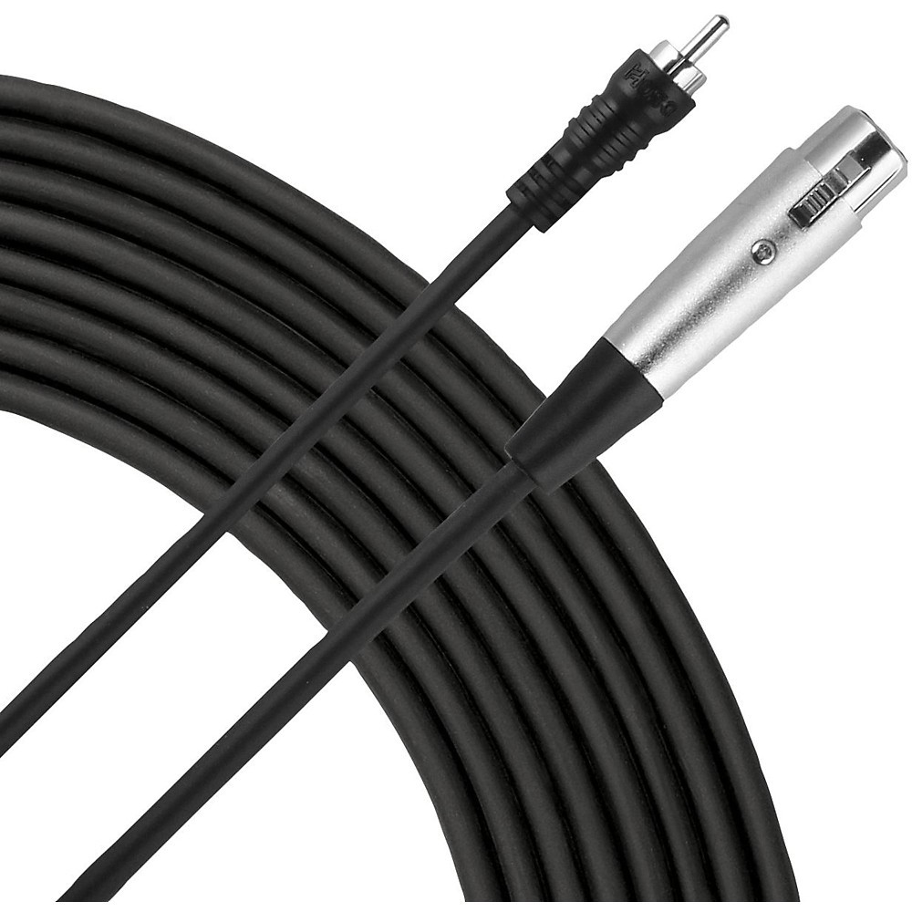 Livewire Essential Interconnect Cable RCA Male to XLR Female 5 ft Black 3490₽
