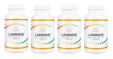 4 Authentic LifePharm Laminine – Cellular Support Supplement 120 Capsules Total