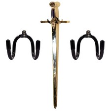Flexible Adjustable Wall Hook Sword Hanger Display - Universal Holder for Swo...