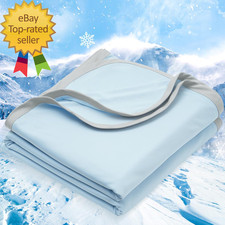 Double Cooling Blanket for Hot Sleepers Queen Size, Arc-Chill Q-Max 0.5 with Dou