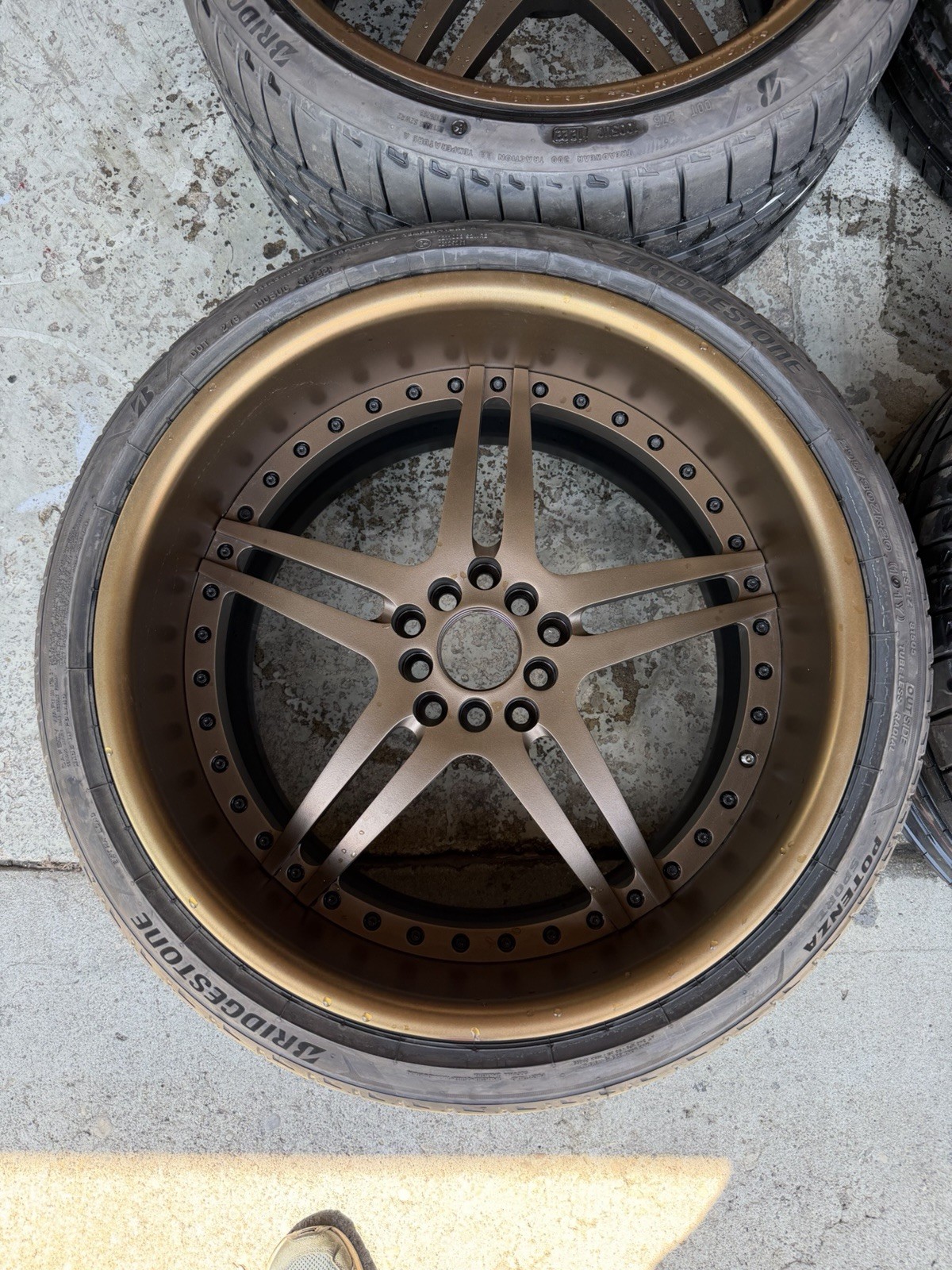 Vellano VSH Forged 3 piece wheels 20in Porsche Ferrari