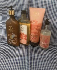 4 Pcs BATH  BODY WORKS AROMATHERAPHY ORANGE  GINGER BODY CARE NEW