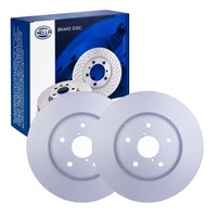 2X Hella Pagid Bremsscheiben Ø316Mm Vorne Passend FüR 54992PRO