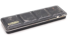 Vintage Schmincke Aquarellfarben in Metallbox Aquarellkasten Set
