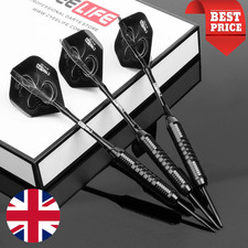 3pc 24g Professional Steel Tip Darts Set - Indoor Outdoor Flying Dart Sport Game