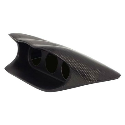 GlowShift Carbon Fiber Triple Dash Gauge Pod Fits 02-07 Subaru Impreza WRX 52mm