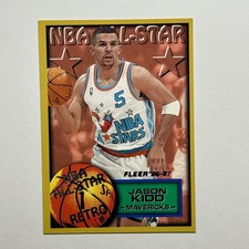 1996-97 Fleer #298 Jason Kidd NBA All-Star Retro Mavericks
