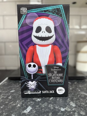 400% Santa jack The Nightmare Before Christmas Bearbrick | eBay UK