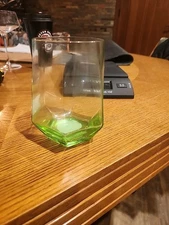 Over And Back Facet Stemless Wine Glass