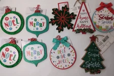 Christmas  Tree Ornament, Assorted (Lot of 8)