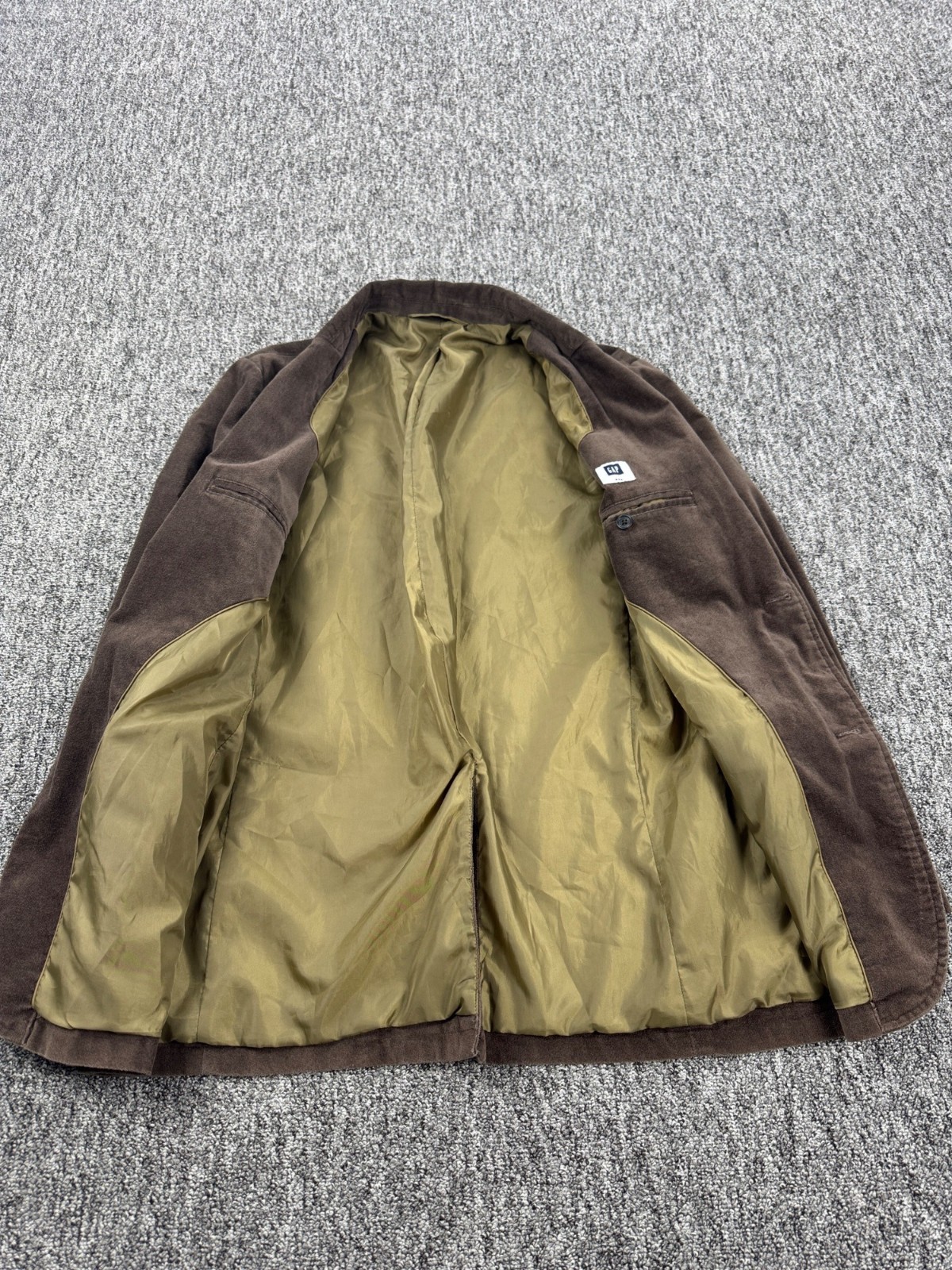 Gap Jacket Men Medium Chocolate Brown Corduroy Sp… - image 11
