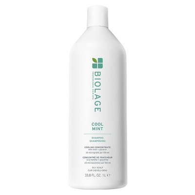 Biolage Cooling Mint Shampoo 33.8 oz Deep Cleansing Scalp Refresh (E679)