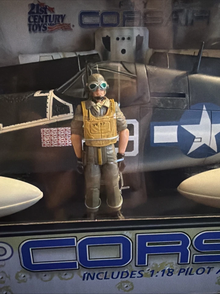 21st Century Toys THE ULTIMATE SOLDIER XD WWII F4Y-1D Corsair 1:18 Scale - Image 4 of 4