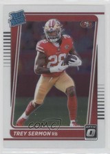 2021 Panini Donruss Optic Rated Rookie Trey Sermon #224 00jz