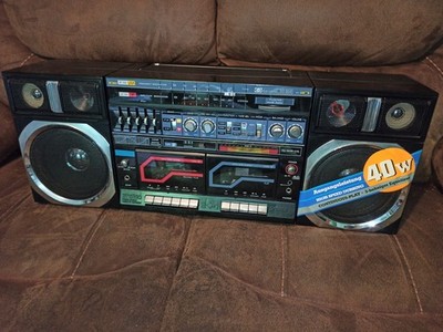 Ghettoblaster Vintage Elite Electronic RR5645 Boombox Karaoke Musikanlage Tape
