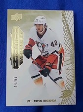 Pavol Regenda DUCKS SHARKS 2022-23 UD Premier Gold RC /65
