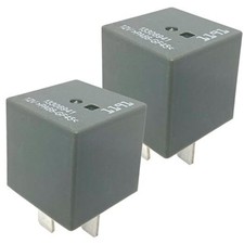 2-Pack 13306941 Relay 12VDC 30A 4-Pin SPST Automotive Relay Compatible