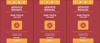 1997 Dodge RAM Truck Shop Manuell 1500-2500-3500 Reparatur Service Buch Gas N
