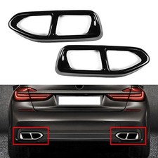 F�r BMW 7 Series G11 G12 2016-2018 M Style Edelstahl Heckklappenverkleidung