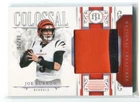 2025 NATIONAL TREASURES JOE BURROW COLOSSAL PATCH 08/25