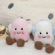 Jellycat Amusable Pair Of Earmuffs Marshmallows Charm Pink  White