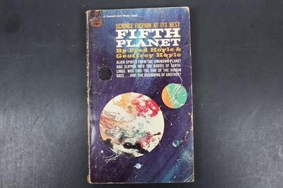 Fifth Planet Fred Hoyle Geoffrey Hoyle 1963 Science Fiction Fawcett Gold Medal