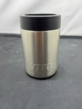 YETI Rambler Colster 12oz Can Cooler Koozie Beer Soda Can Holder Stainless Steel